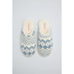 Picture of SLIPPERS - BLUE/GREY